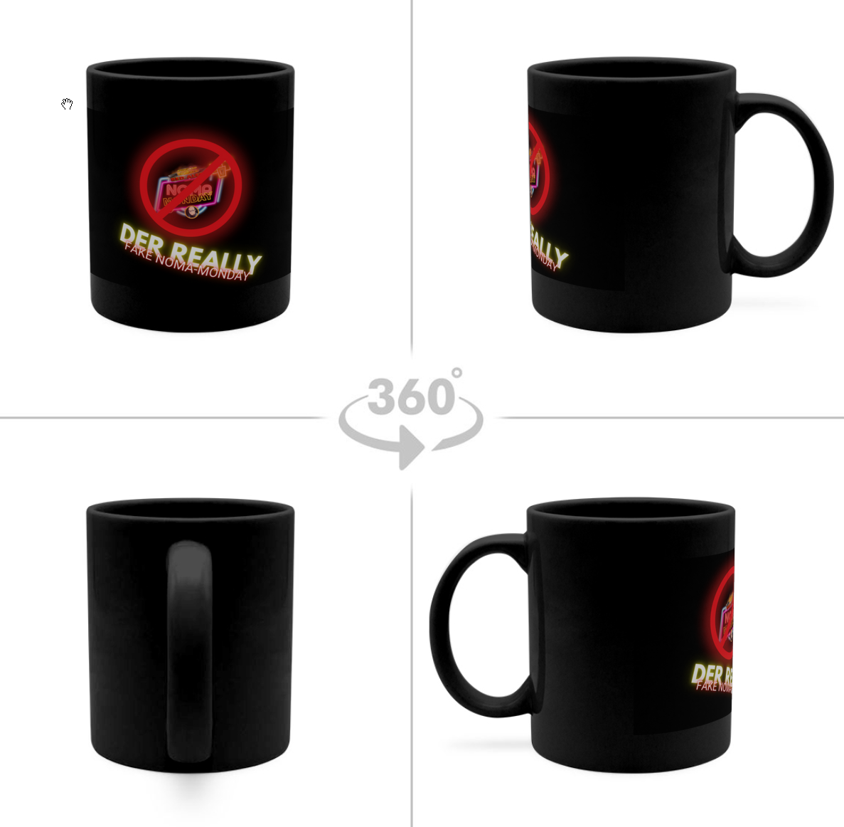 Der Really Fake Noma Monday FAN-TASSE