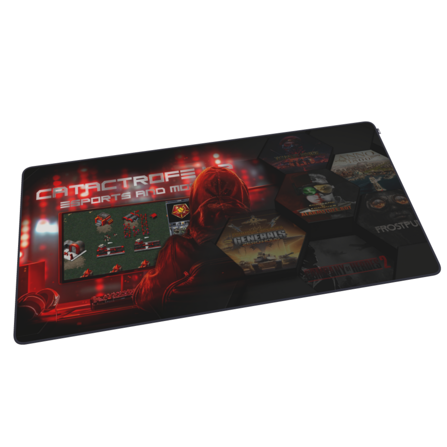 CCLP Mousepad 4XL - 1400x700MM (Marke ProPad - Made in Germany)  - Ordentlich Platz für euer Setup