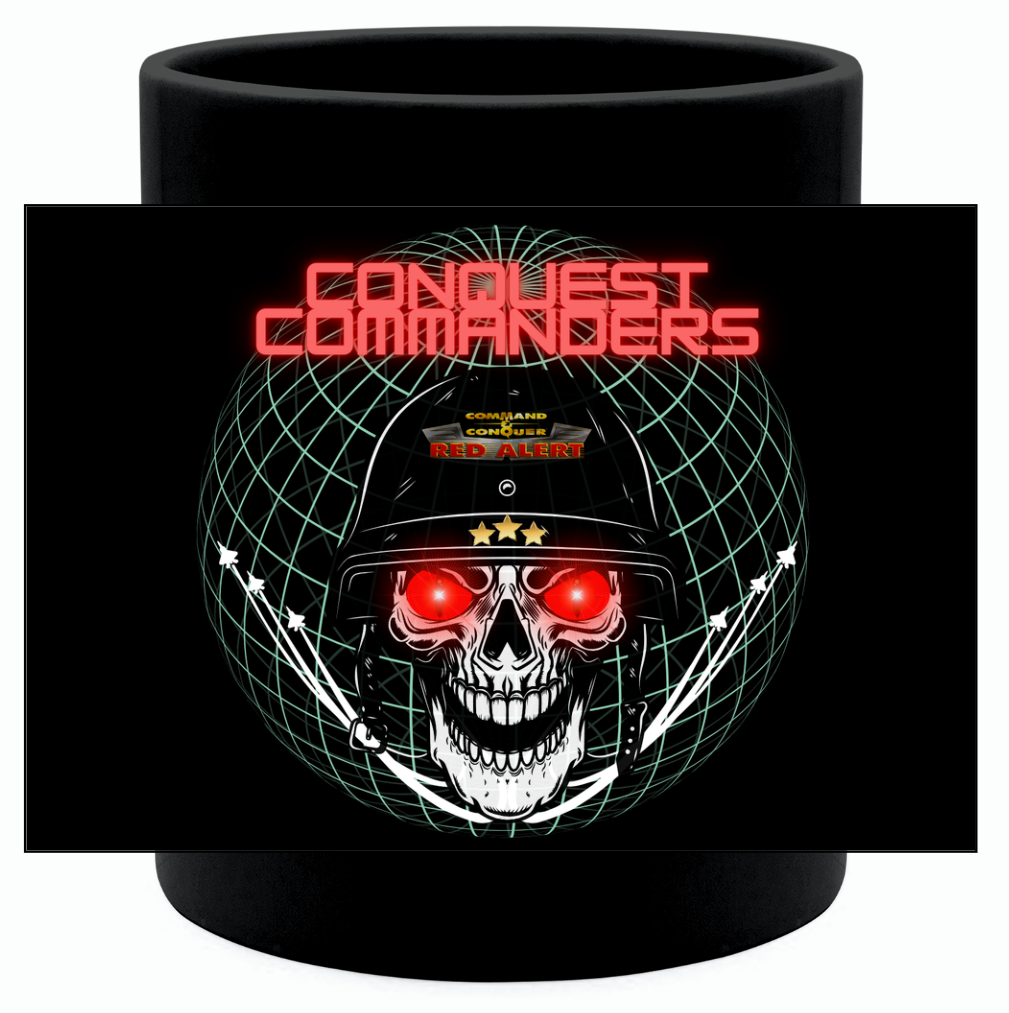 CCLP Spieler-Tasse Team "Conquest Commanders" Season 1 Brand