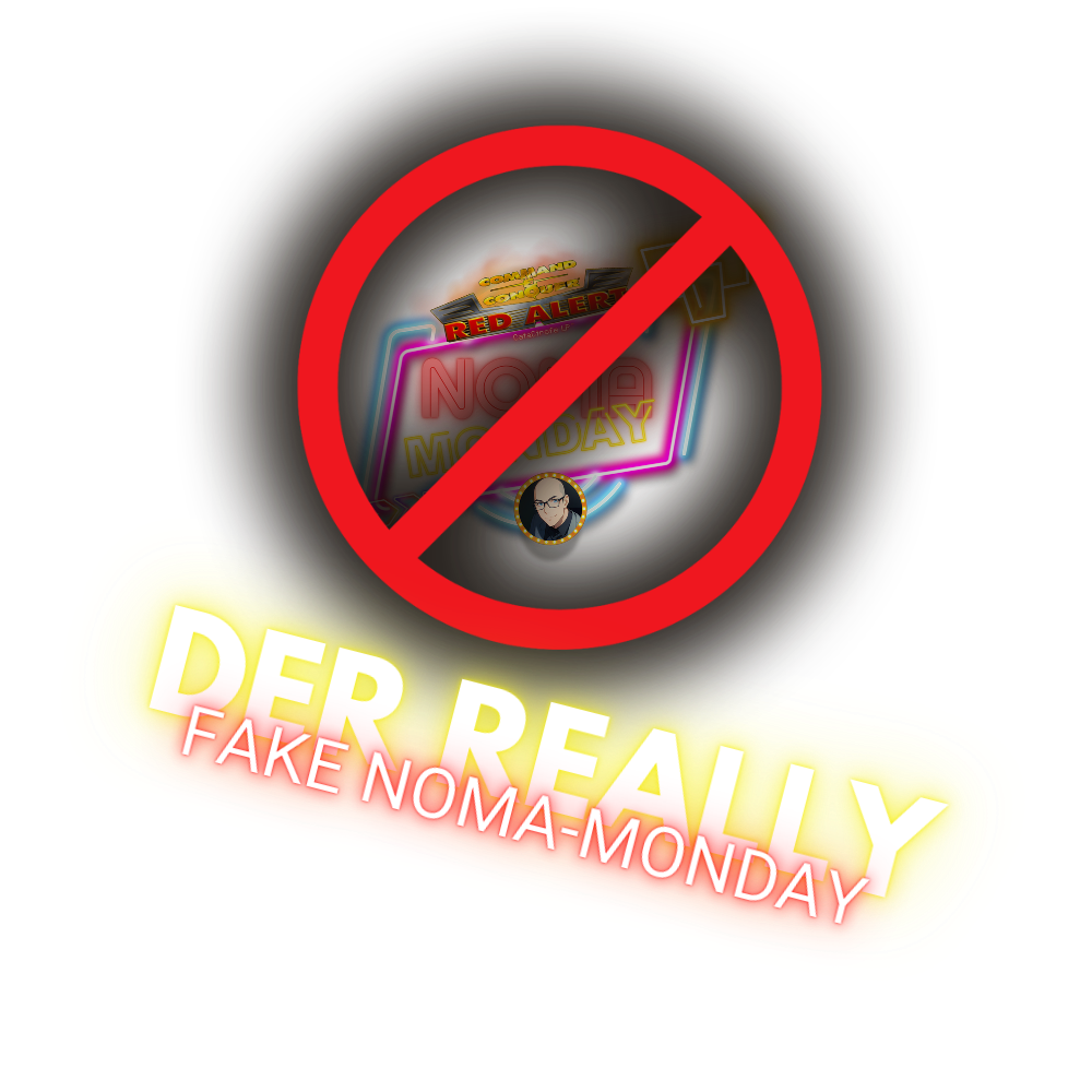 Der Really Fake Noma Monday FAN-TASSE